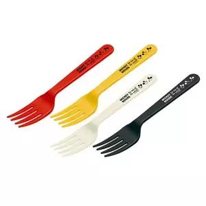 스케이터 미키마우스 치어풀 포크 4종 세트 식기