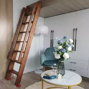 계단 2층 침대 사다리 미끄럼방지 이동식 원목 발판 다락방