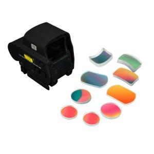 1개 레드 닷 시력 렌즈 23.8x16.9mm 광학 기기