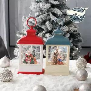 크리스마스 조명 장식 랜턴 오르골 물방울 환상 트리무드등