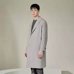 [롯데백화점]맨잇슈트 맨잇수트 22S/S 그레이 세미오버핏 트렌치코트 2컬러(MAHA33-121,122)