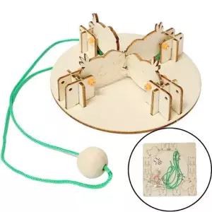 합판 키네틱아트DIY(움직이는병아리) (100개 묶음) 세밀화 장식 재미