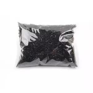 대용량 머리끈 헤어 검정고무줄 500개팩