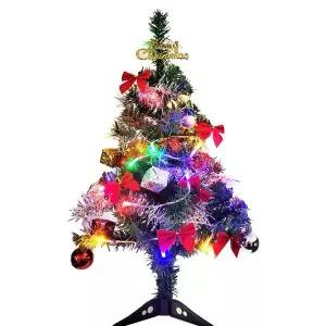 60cm 크리스마스트리 풀세트 LED 조명 소형 트리