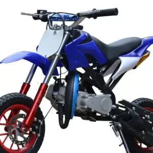 49cc 미니 바이크 포켓 소형 (2행정 장비 레저 오토바이 레드 오일) 혼합 주행