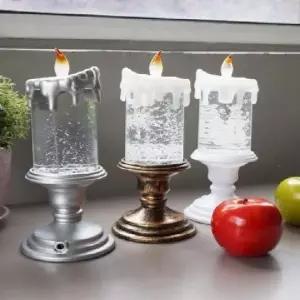 스탠드 LED초 워터볼 오르골