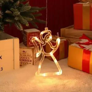 [RIZPICK]감성 LED 천사 장식전구 크리스마스 창문조명 윈도우