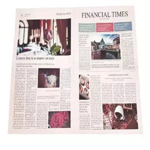 [RIZPICK]영문신문 빈티지 영자신문소품 영문페이퍼 감성촬영 A