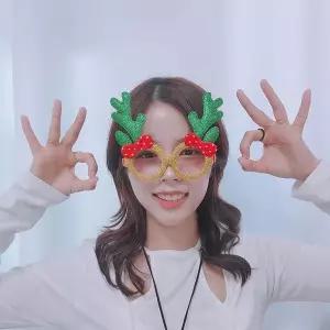 [RIZPICK]파티용품 산타눈사람 산타 루돌프안경 루돌프