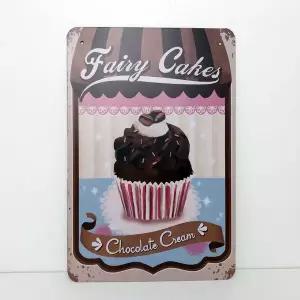 [RIZPICK]G1 레트로 빈티지 그림 액자(컵케익)