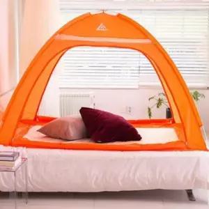 [RIZPICK]실내 난방텐트 1 2인용 양문형 원터치 방한용