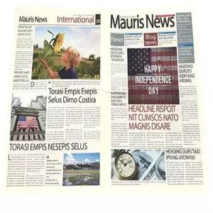 [RIZPICK]영문신문 빈티지 영자신문소품 영문페이퍼 감성촬영 B