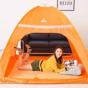 [RIZPICK]LW 원터치 양문형 난방 텐트 겨울 방한 난방비절감