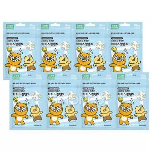 24년형 카카오프렌즈 라이언 춘식 아이스겔밴드(18매입) x8 쿨링 어린이용