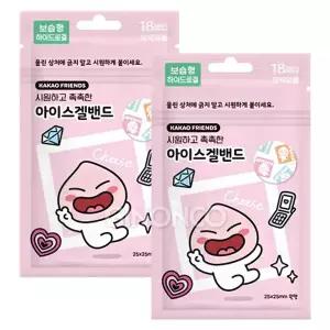 24년형 카카오프렌즈 어피치 아이스겔밴드(18매입) x2 캠핑 물놀이