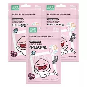 24년형 카카오프렌즈 어피치 아이스겔밴드(18매입) x3 캠핑 물놀이