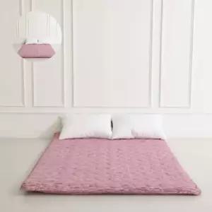 침구세트 더크린 바닥요매트 핑크 싱글1인용(요커버/요솜)
