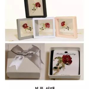 장미 브로치 패션 브로치 브로치 프로포즈 브라이덜샤워 용돈박스 선물추천 생일파티용품 어버이날용돈 마