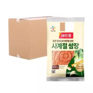 [박스] CJ 해찬들 사계절쌈장(비닐) 300g 20입