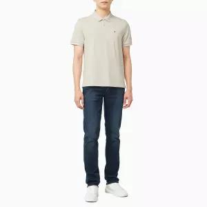 캘빈클라인 진 CK 모노그램 피케 폴로 티 40EM269 2JX - 화이트 2121030