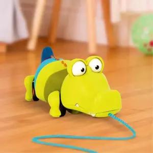 돌 아기걸음마 줄달린 악어 끌고다니는장난감 12개월 대근육발달