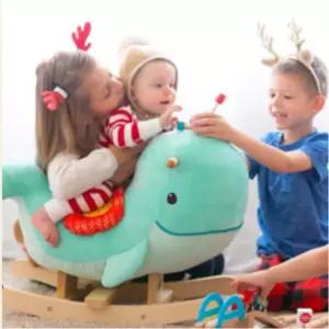 돌 아기흔들말 고래 인형 쿠션 승마장난감 12개월 조카선물 말타기 목마