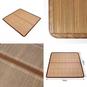시원한 통풍 대자리 여름 거실 대나무자리 돗자리