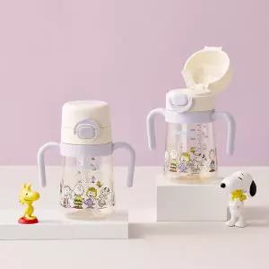 스누피 리틀럽 원터치 양손빨대컵 (HAP917BLU)