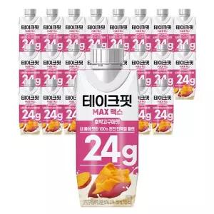 단백질 음료 테이크핏 호박고구마맛 24G 250ml x 24입