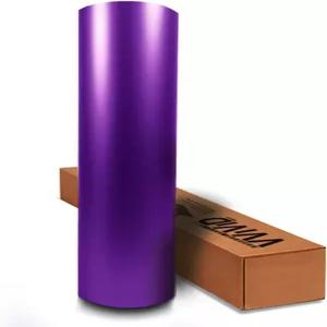 매트 퍼플 60인치 x 1피트 자동차 랩 비닐 롤 에어 릴리스 3MIL-ViViD8