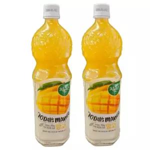 자연은 망고 쥬스 과일 쥬스 주스 1.5L 2개