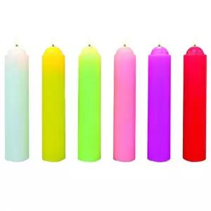 [에이치플러스몰]밀초 1입 x 50개 1박스 색상랜덤 절향 불교 사찰 선향양초 기도 소원