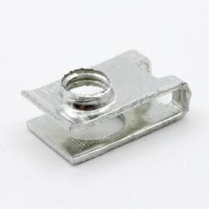 나사 포함 금속 U 타입 클립 자동차 차량용 호환 바이크 오토바이 패스너용 호환 리드 너트 M4 M5 M6 5mm 1