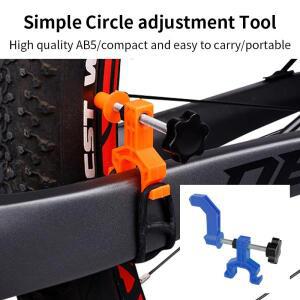 휴대용 호환 도로 자전거 휠 조정 도구 초경량 산악 튜닝 스탠드 호환 액세서리