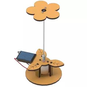 조립 색칠 무한회전 태양광 꽃송이만들기 교육용 과학실 재밌는