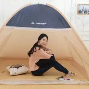 [골드스마일]원터치 난방 텐트 겨울 보온 9-10 인용 방한 여행용 실내