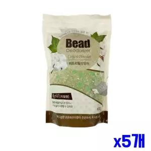 [에이치플러스몰]겔타입 방향제 리필 코튼파우더향 5개 실내용방향제