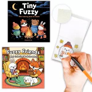 채슨앤코 미니 컬러링북 벌크 작은 180GSM 텍스처 아트 페이퍼 프로 경험을 손쉽게 제공 대담하고 쉬운