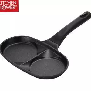 멀티프라이팬 멀티 프라이팬 2구 에그 논스틱 사각 계란 작은 레인지 가정용 손잡이 주방