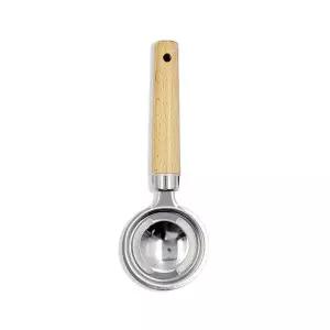 스텐 우드 손잡이 스테인레스 계란분리기 G