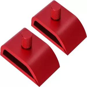 무지주 태피스트리 행거 금속 퀼트 디스플레이 2팩 텍스타일 아트 걸이용 벽 클립 러그/블랭킷/카펫용