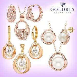 [골드리아] 18k 세트 2탄/귀걸이+목걸이/정품골드/기념일선물/여자친구선물/인기상품