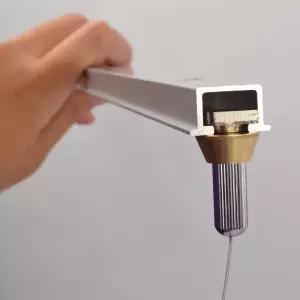 와이어 액자 걸이 천정형 벽면형 레일