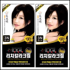 리치칼라크림 천연헤나 오징어먹물 염색약 새치머리염색