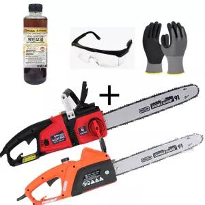 강남몬스터 전기톱 1800W 몬스터 2200W 체인 전기 기계 유선 벌목 벌채 가지치기 장작 소형 미니