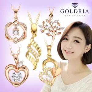 [골드리아] 18k 목걸이 1탄/당.일.출.고보유/펜던트+체인/여성금목걸이