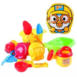 바니랜드 뽀로로 가방 모래놀이 / 모래놀이세트 소꿉역할극