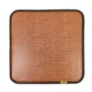 인조가죽 양면 방석 국내제작 사각 레자방석