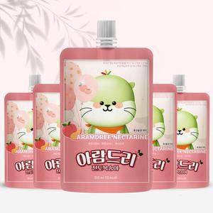 아람농장 어린이음료 아람드리 천도복숭아 138mlx30팩