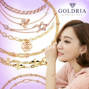[골드리아] 18k 팔찌 1탄/33~104만원대/당일출고보유/여성금팔찌/기념일선물/선물추천